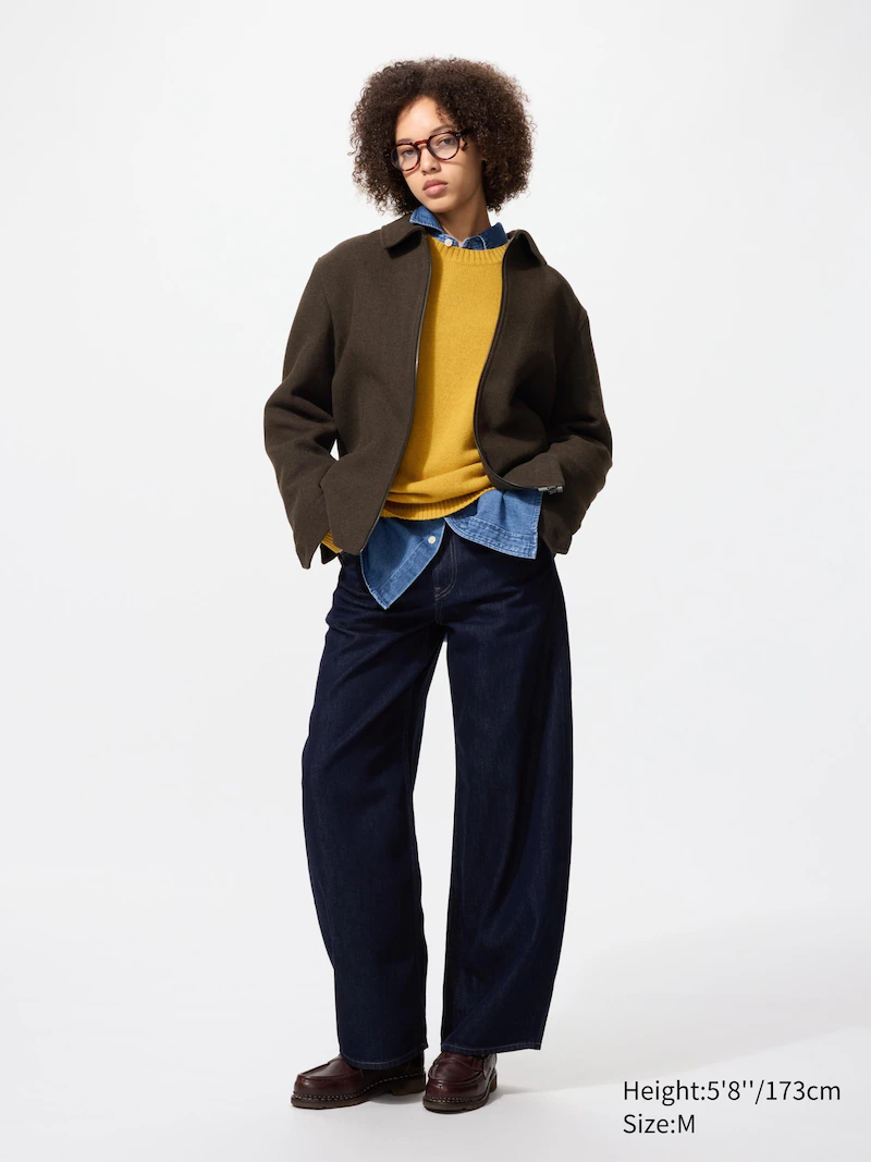 Куртка с коротким воротником