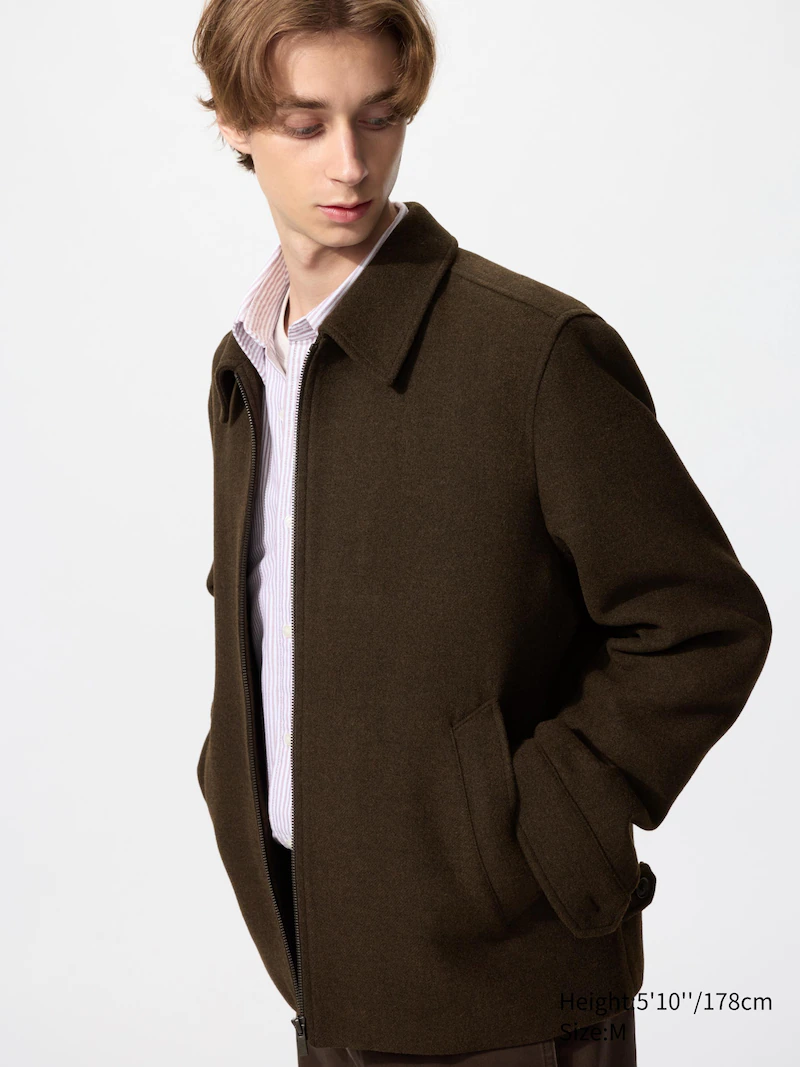 Куртка с коротким воротником