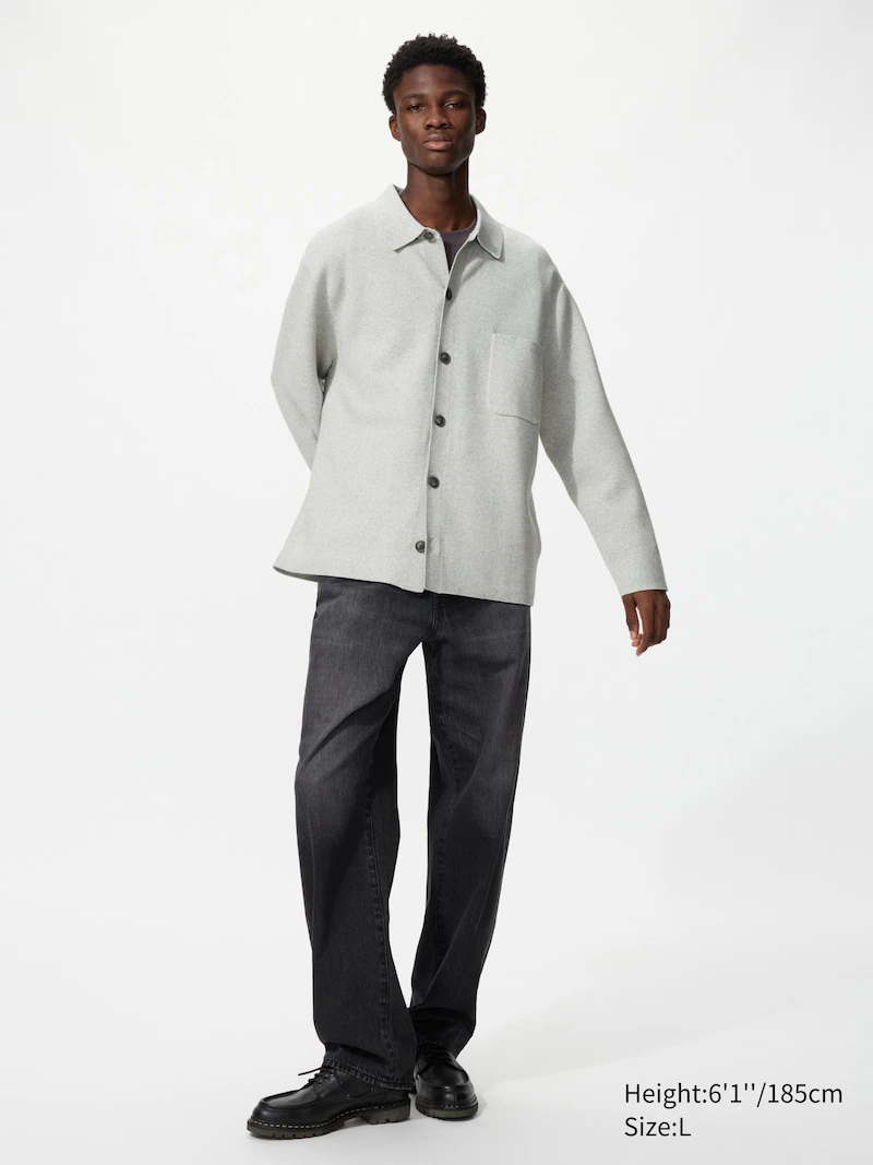 Кардиган с воротником в стиле рубашки milano ribbed