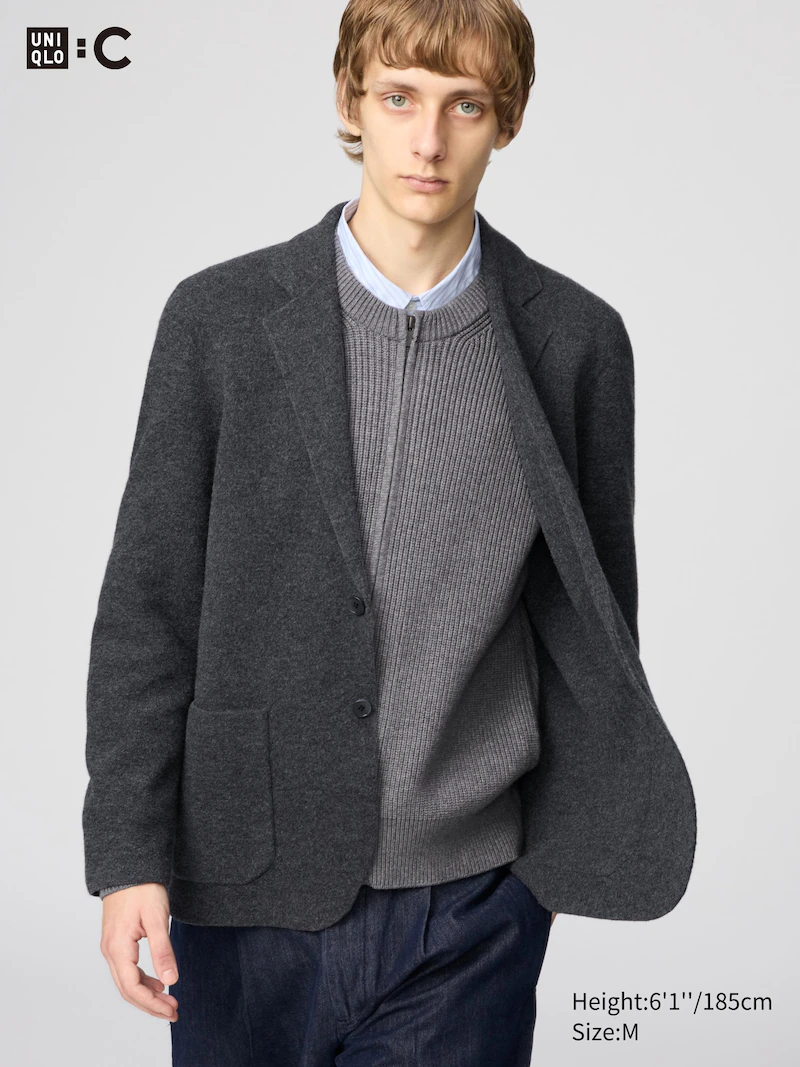 Трикотажный пиджак