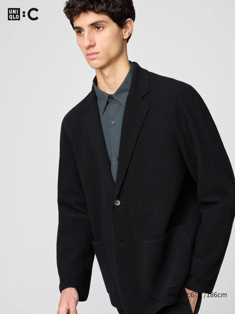 Трикотажный пиджак