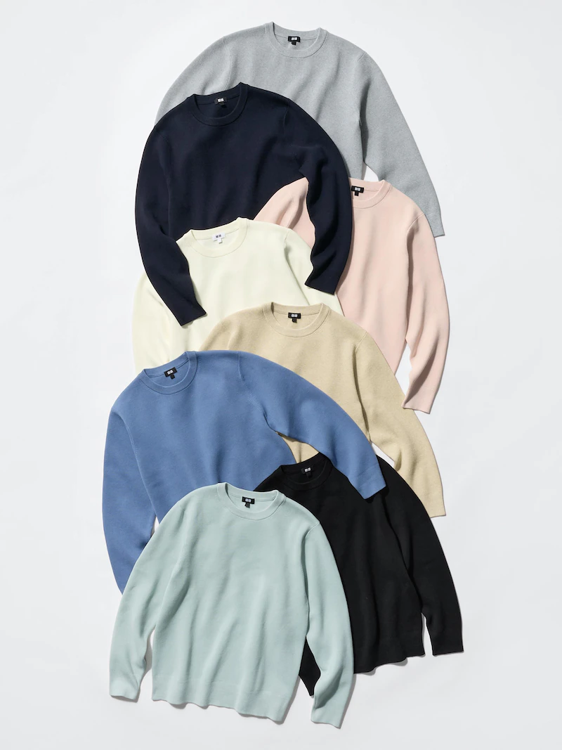 Джемпер с круглым вырезом washable milano ribbed