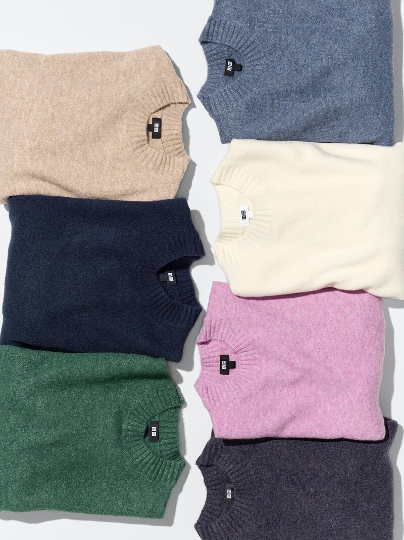 Джемпер с круглым вырезом из пряжи soufflé