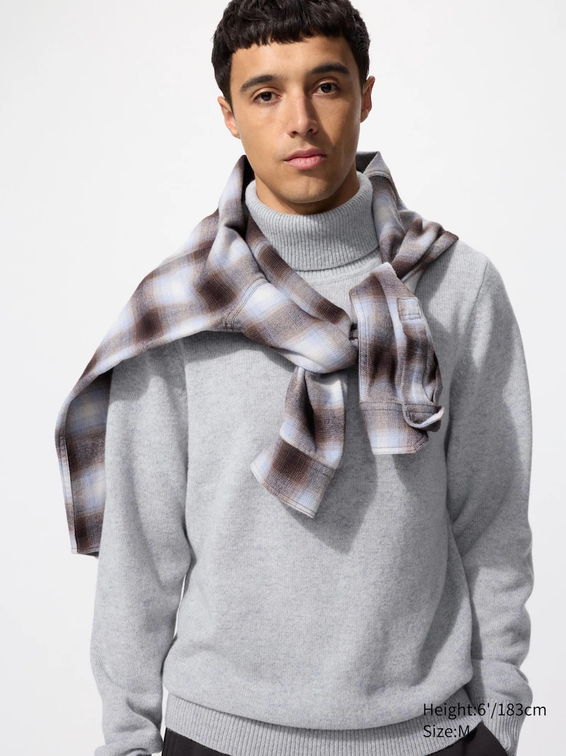 Водолазка из 100% мериносовой шерсти