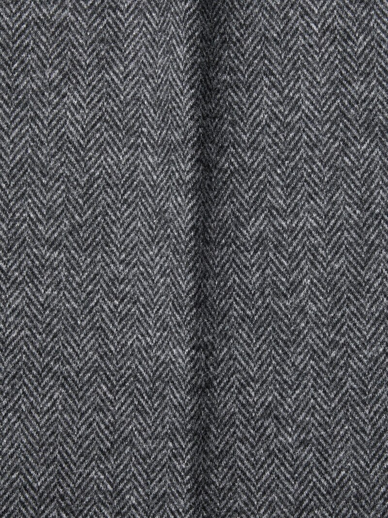 Широкие брюки с защипами (материал - мягкий вязаный жерси, рисунок - шеврон)