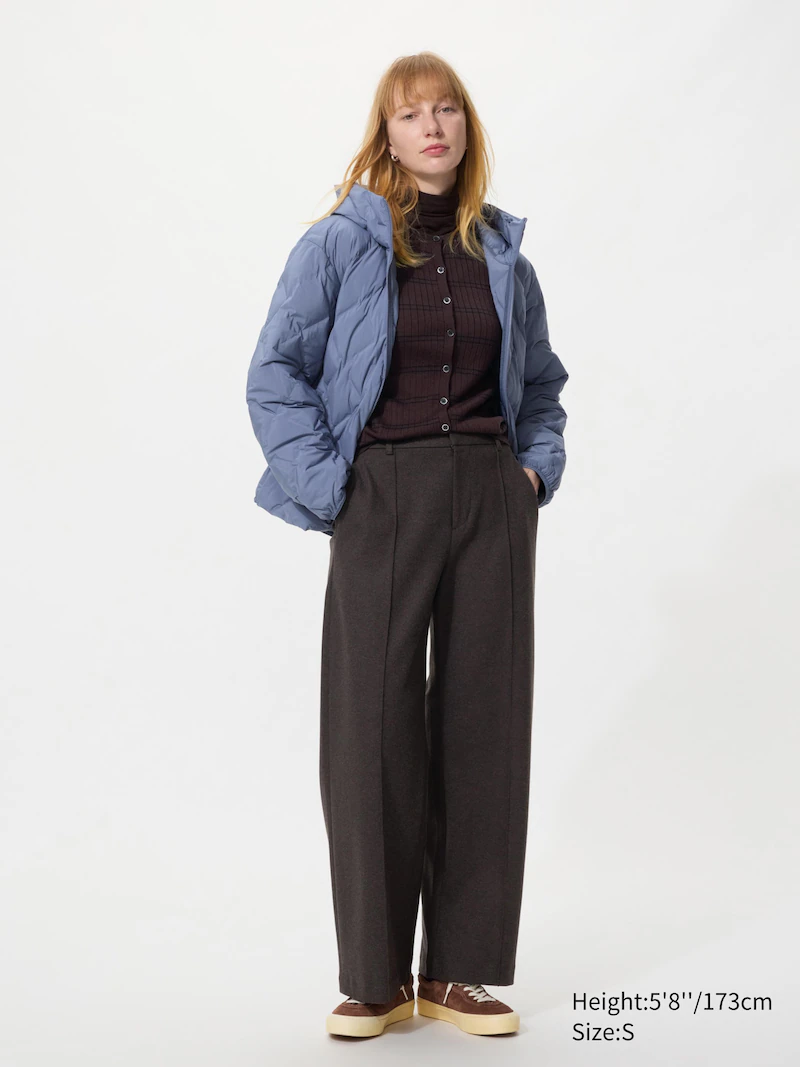 Широкие брюки из мягкого джерси