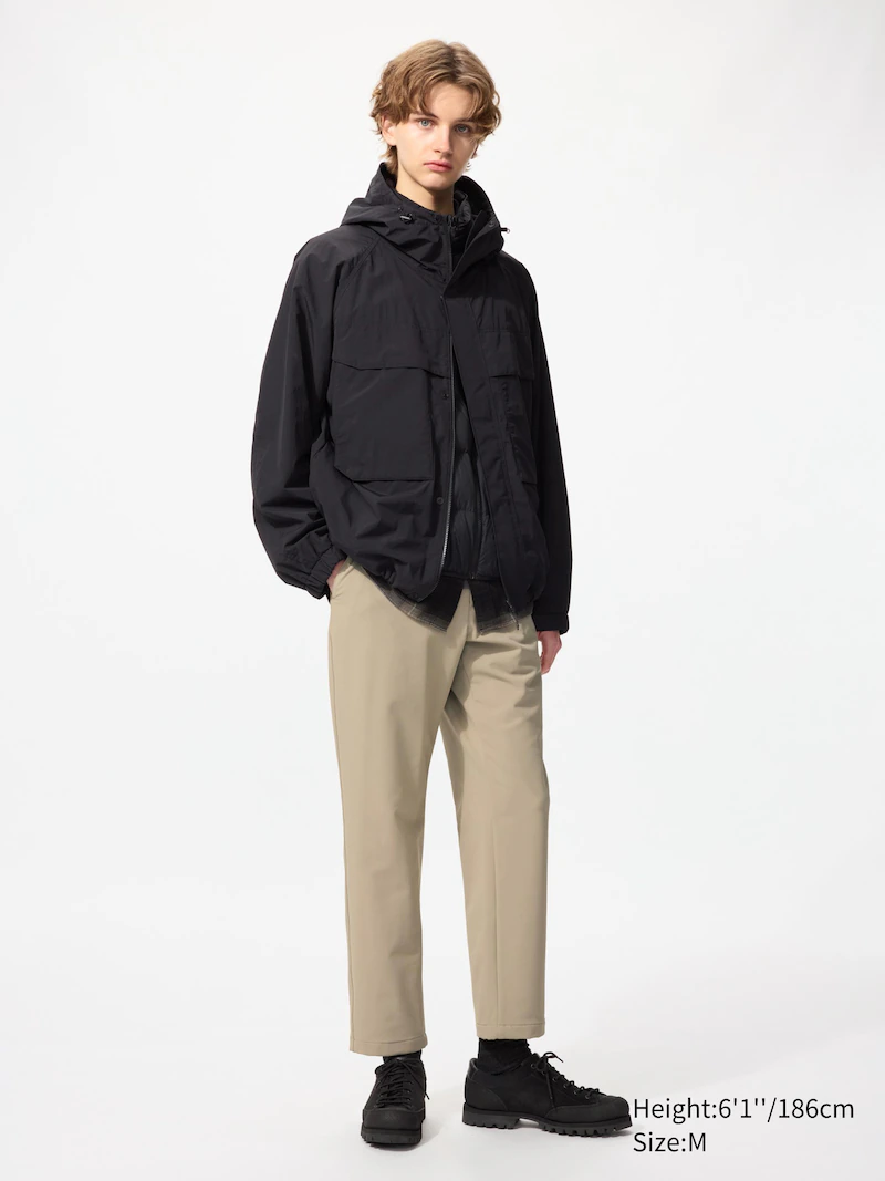 Теплые брюки с притянутым кроем (короткие)