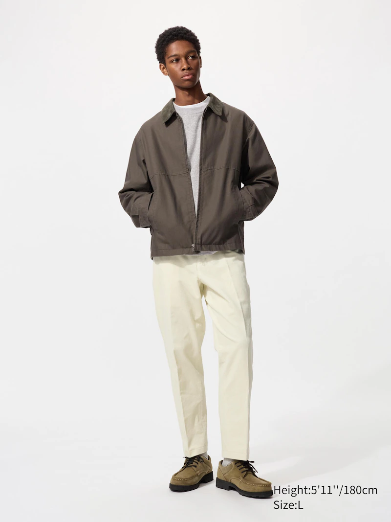 Умные брюки защемленные (вельвет)