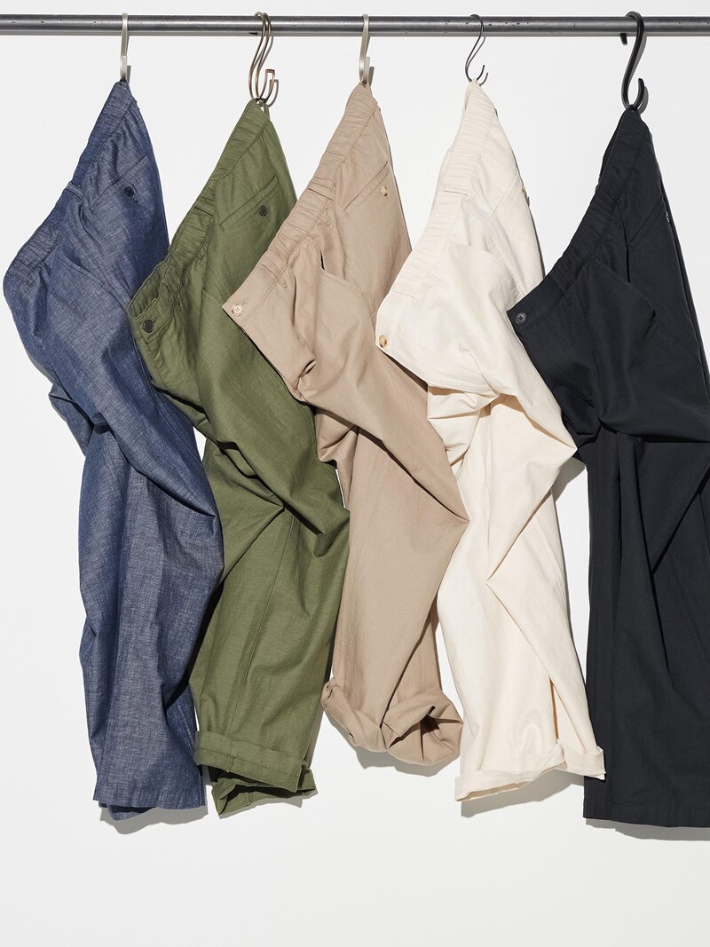 Льняные брюки свободного кроя