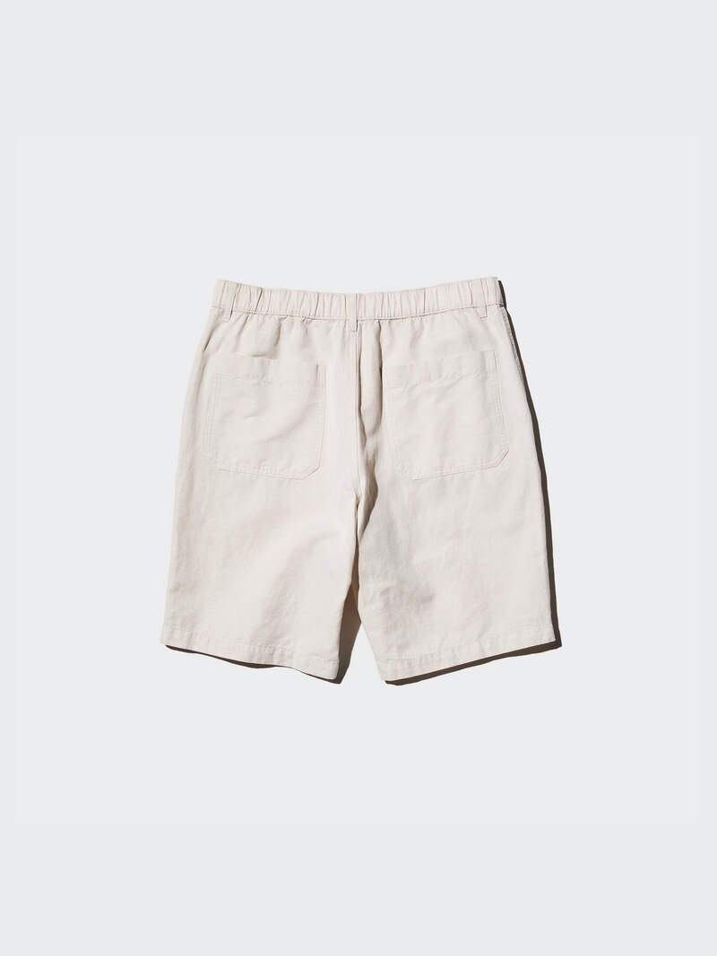 Шорты из льняной смеси