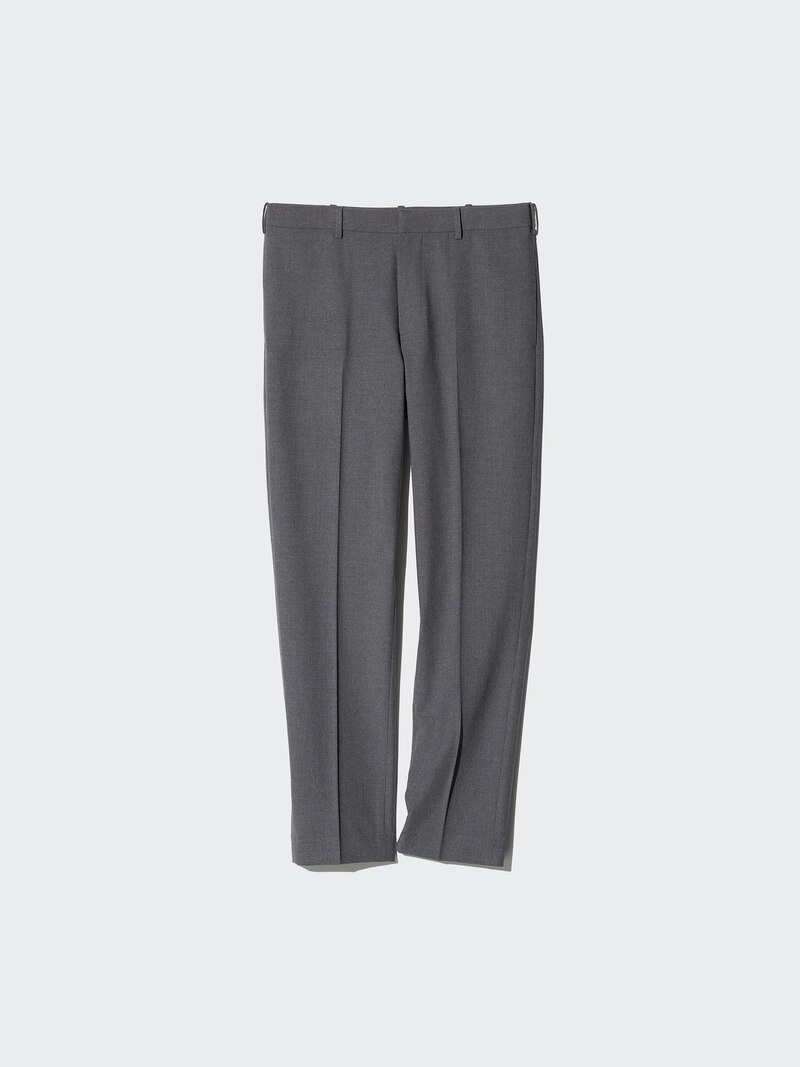 Длинные брюки smart wool-like до щиколотки (удлиненные)