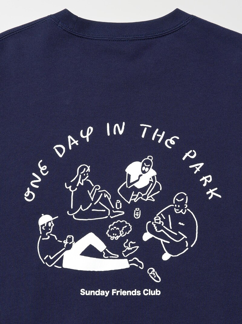 Свитшот с графическим принтом yu nagaba ut