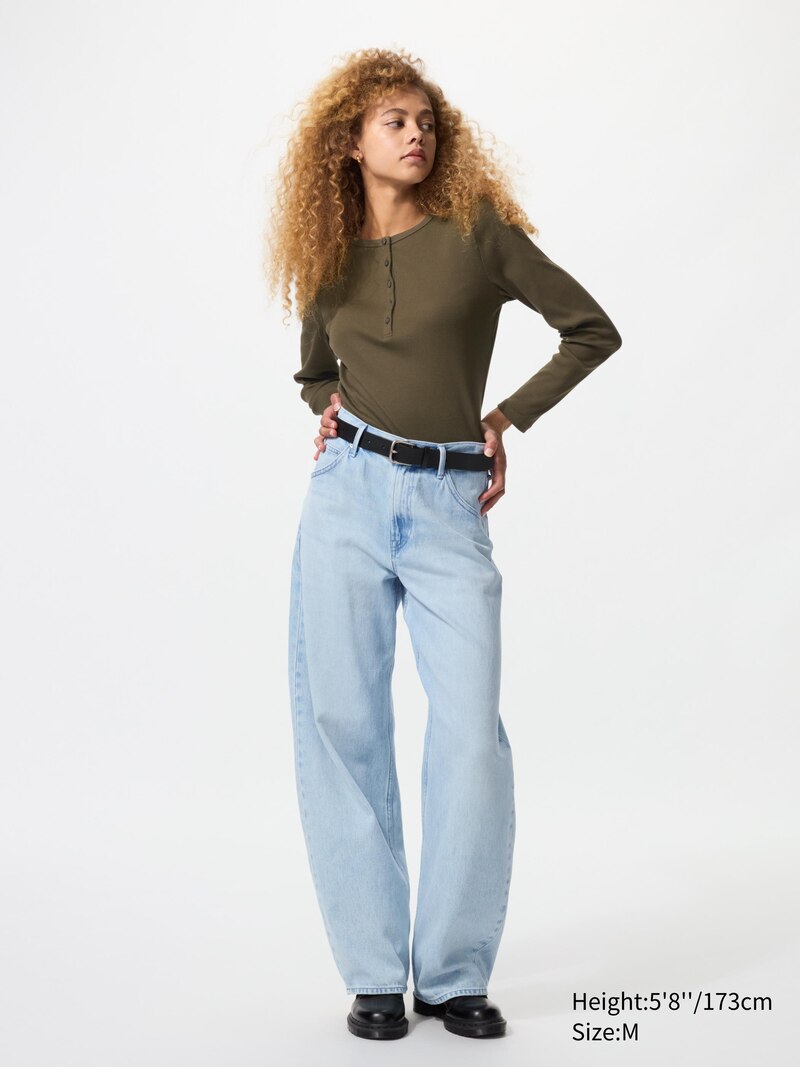 Водолазка с застежкой на пуговицы (длинные рукава)