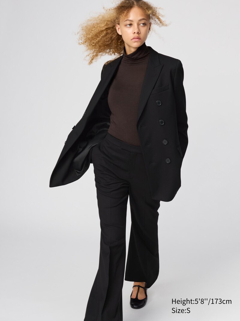 Водолазка из кашемировой смеси heattech extra warm