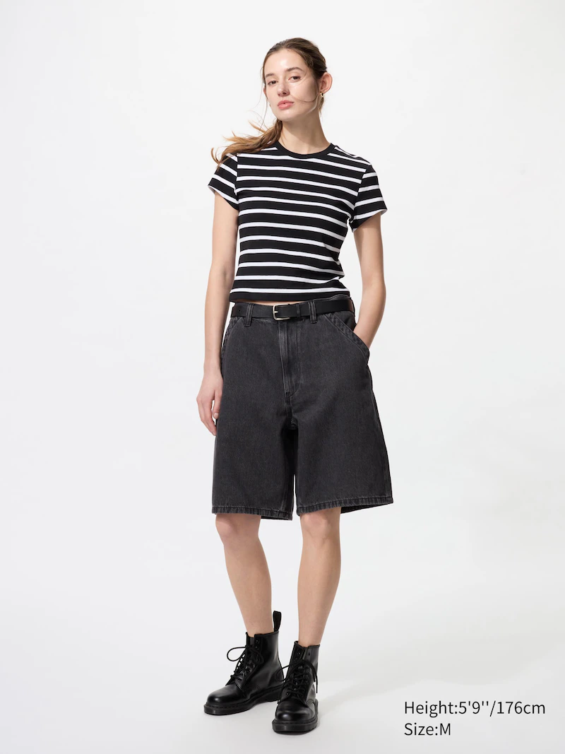 Мини-футболка (в полоску)