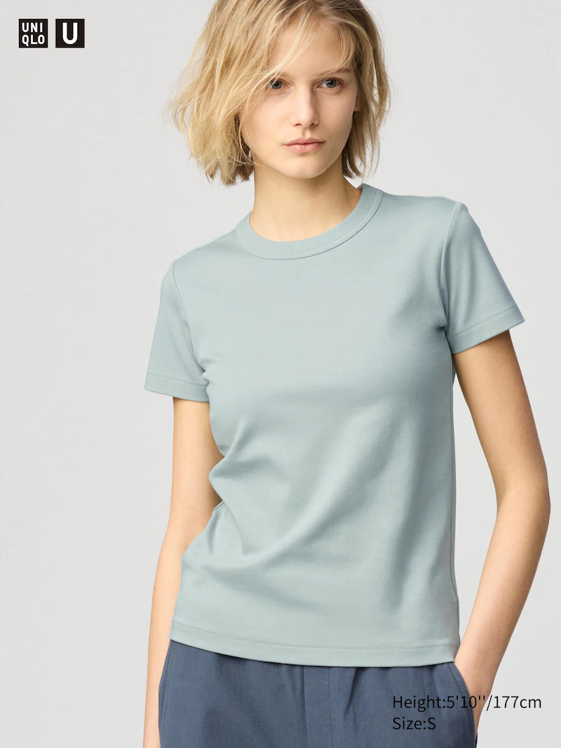 Футболка с круглым вырезом