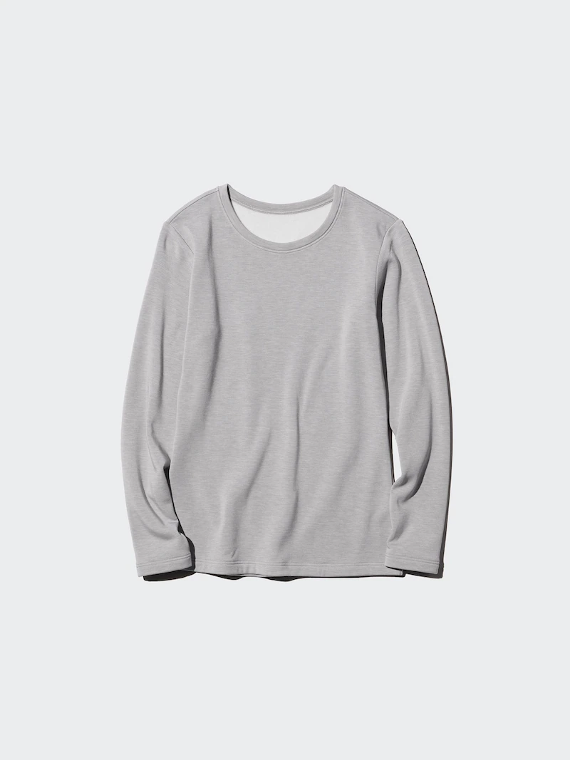 Футболка с длинным рукавом heattech ultra warm crew neck