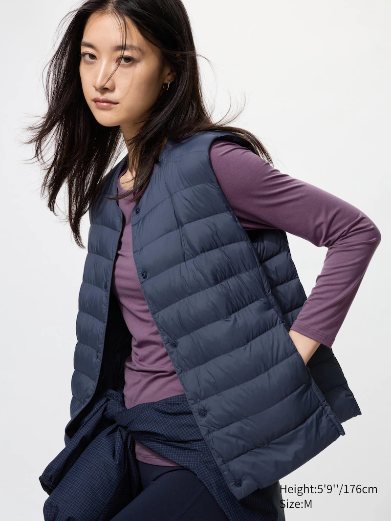 Футболка с круглым вырезом (длинные рукава) heattech