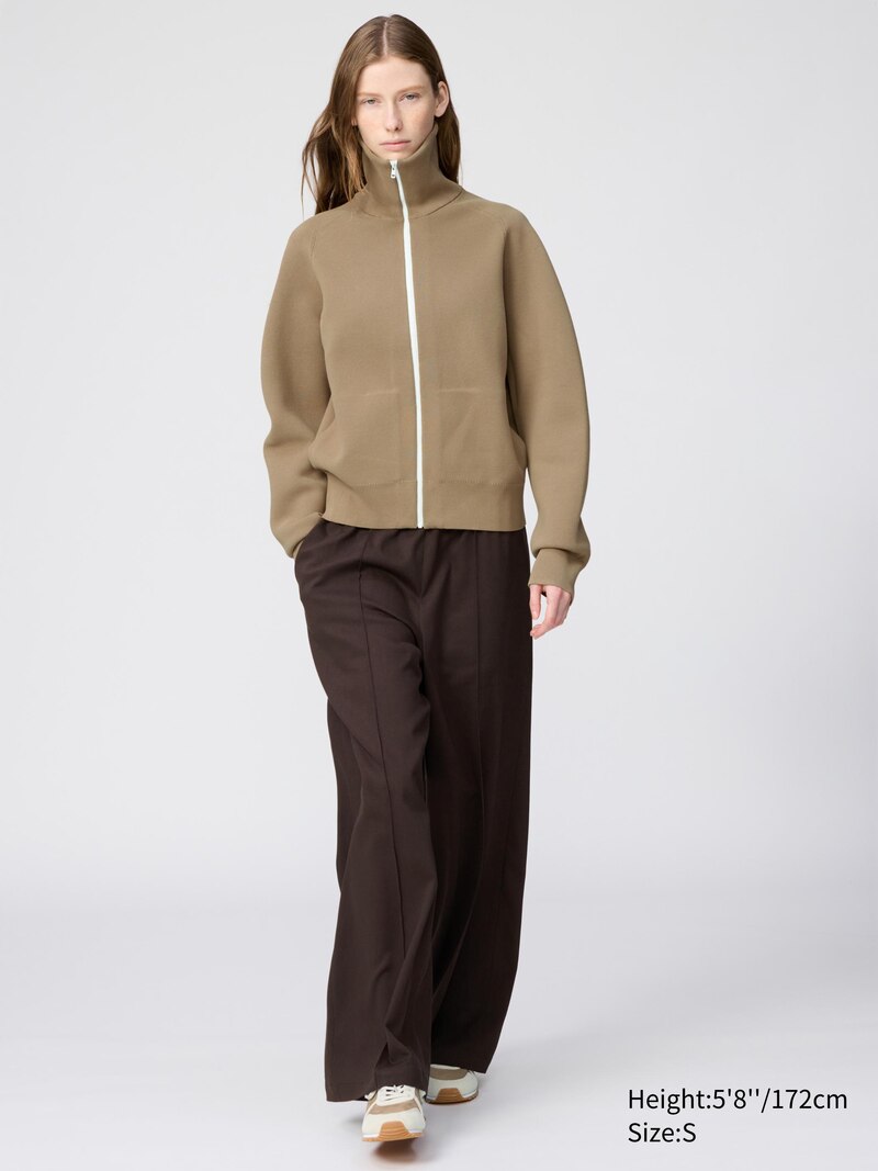 Кардиган с молнией milano ribbed