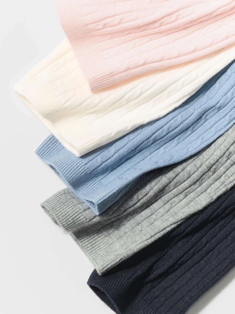 Джемпер crew neck mini cable