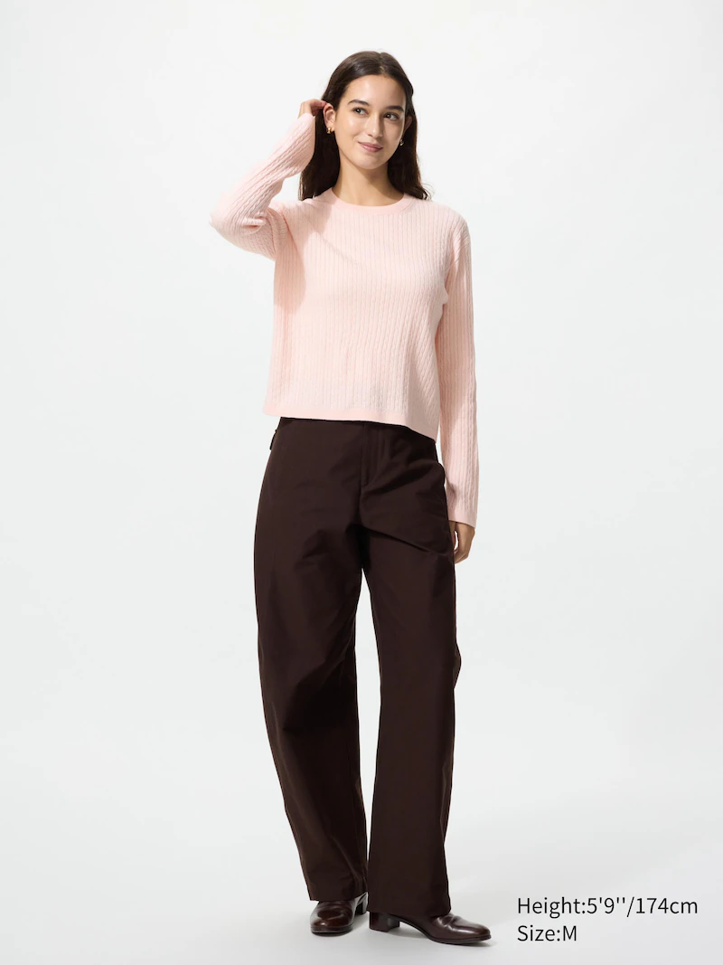 Джемпер crew neck mini cable