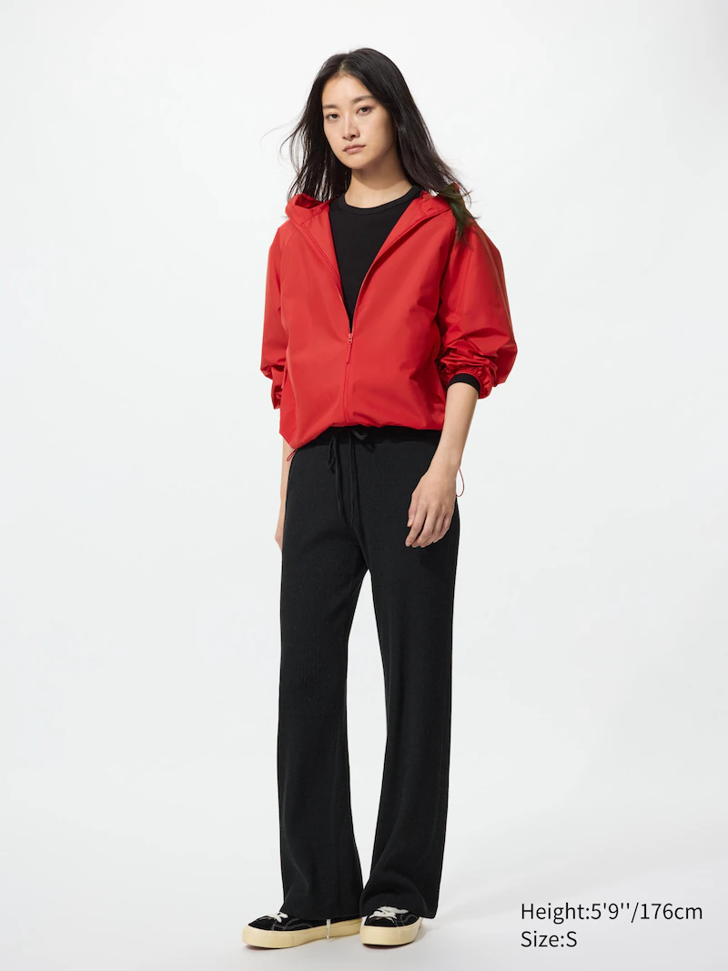 Длинные вязаные брюки с заниженной талией (для роста)