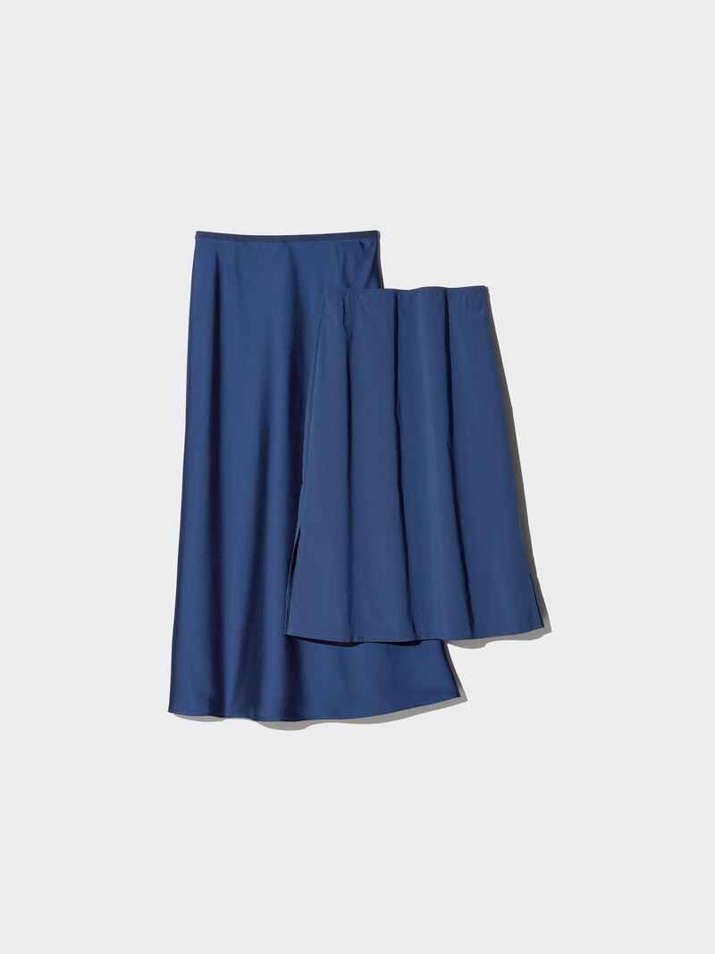 Юбка из атласа