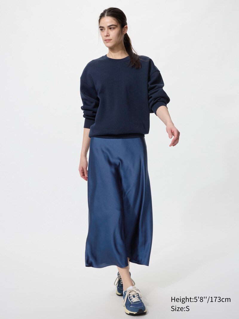 Юбка из атласа