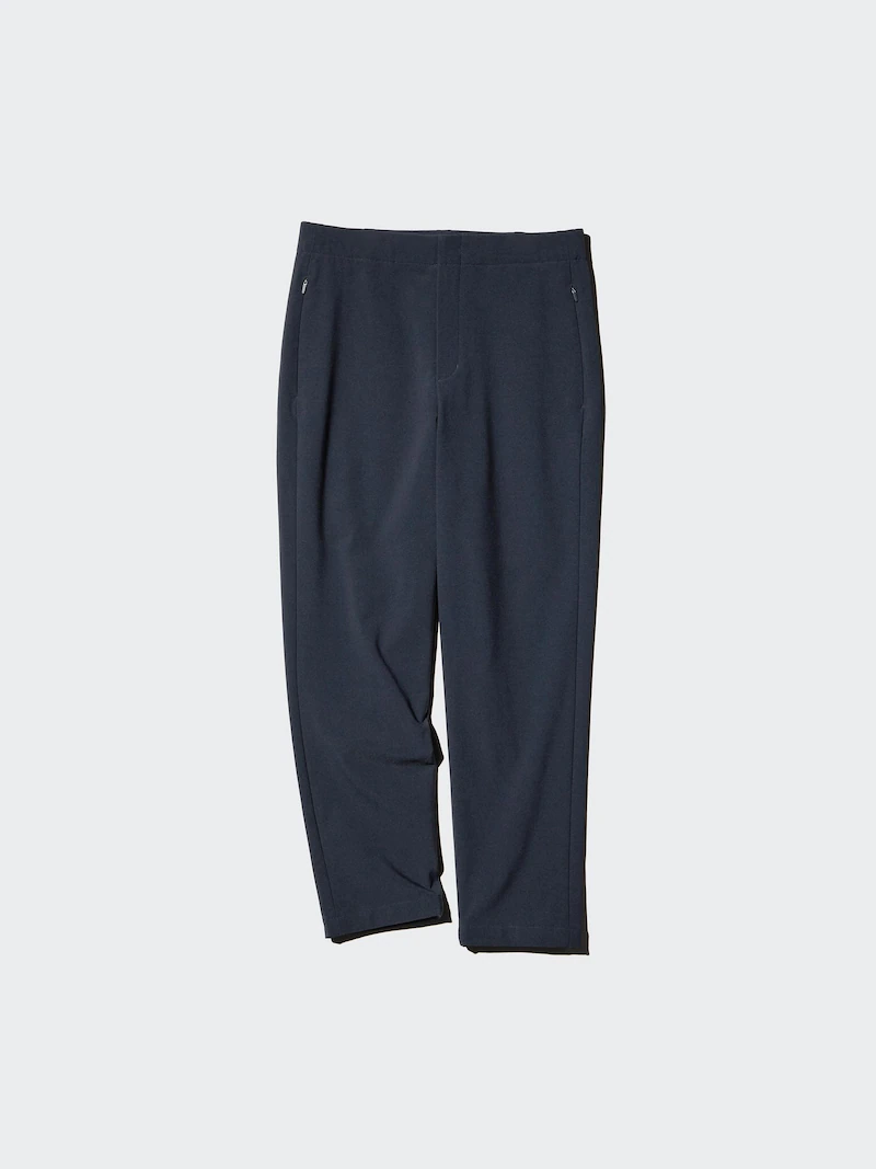 Утепленные брюки с завышенной посадкой (короткие)