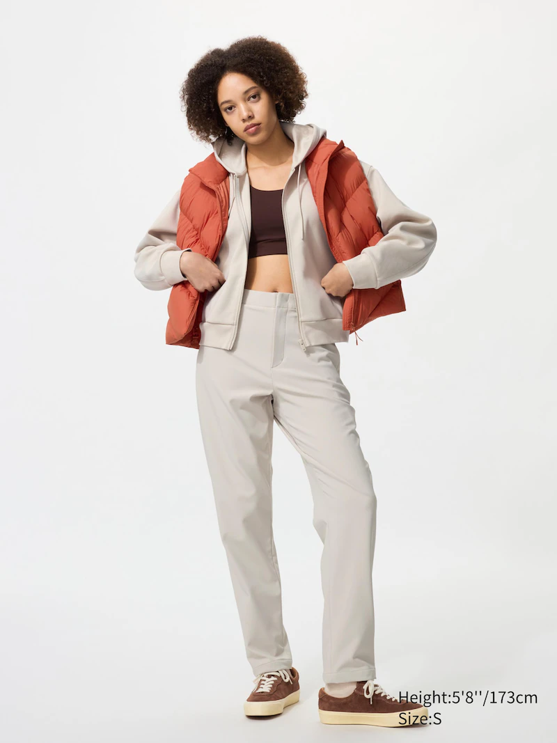 Теплые брюки со структурой (длинные)