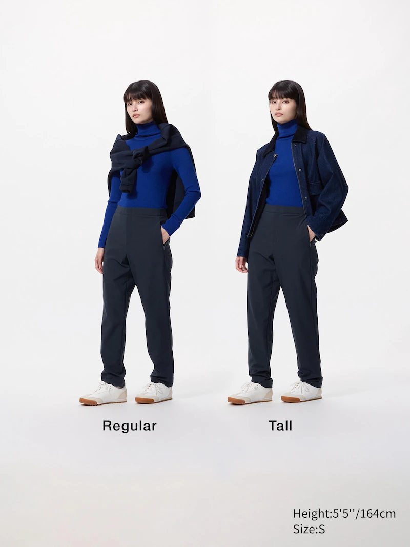 Теплые брюки со структурой (длинные)