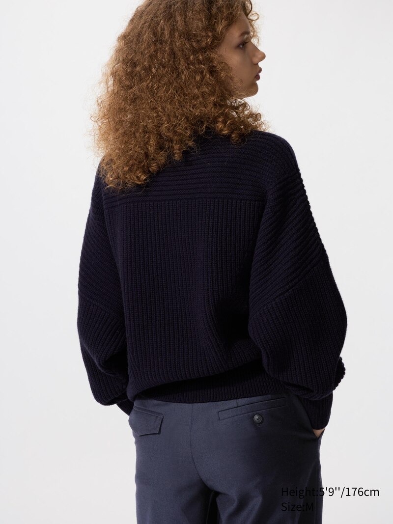 Широкие брюки из шерстяной смеси