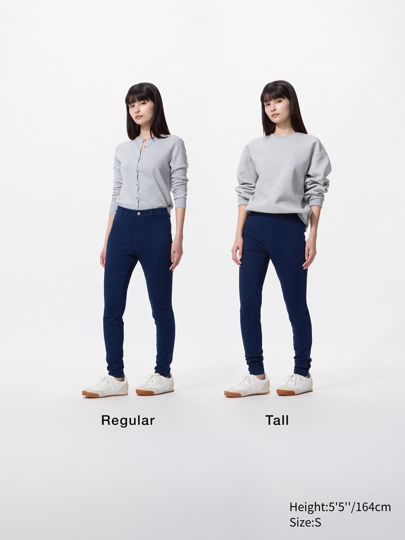 Леггинсы из ультраэластичного денима