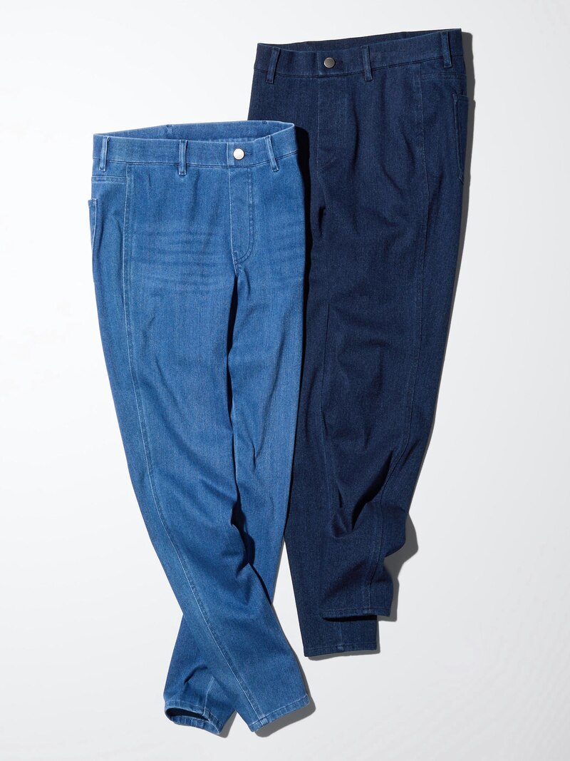 Леггинсы ultra stretch (джинсовые, длинные)