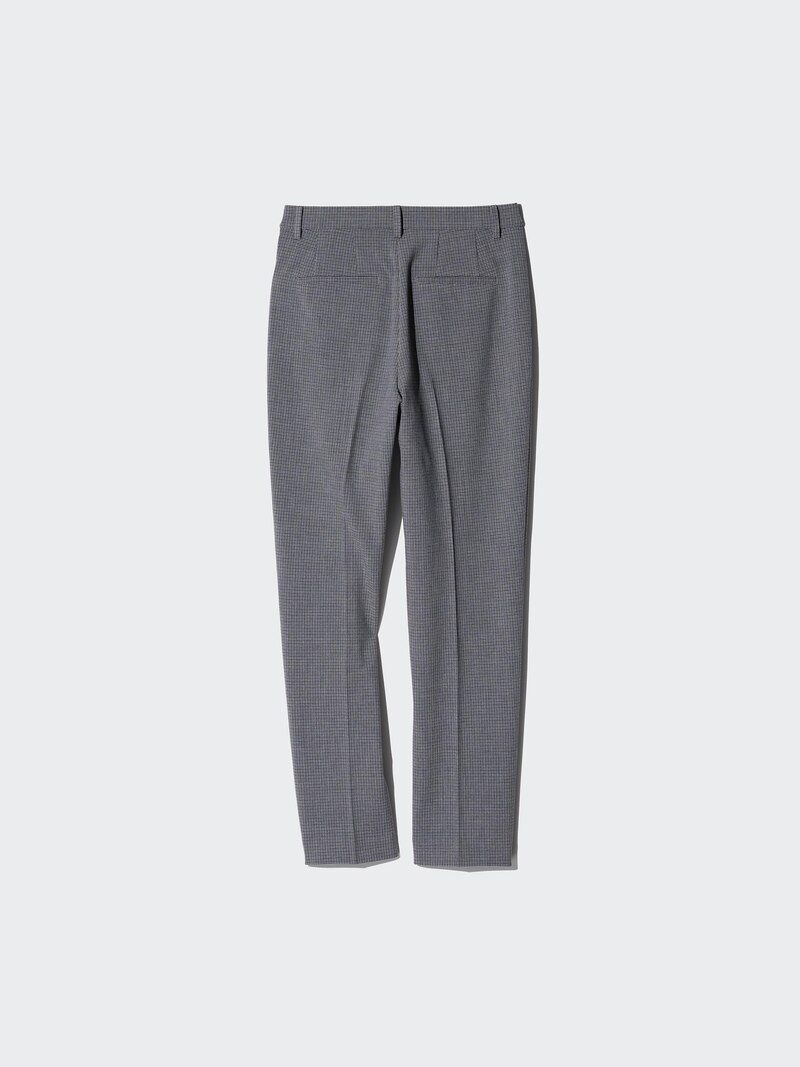 Умные брюки до щиколотки (в клетку, длинные)