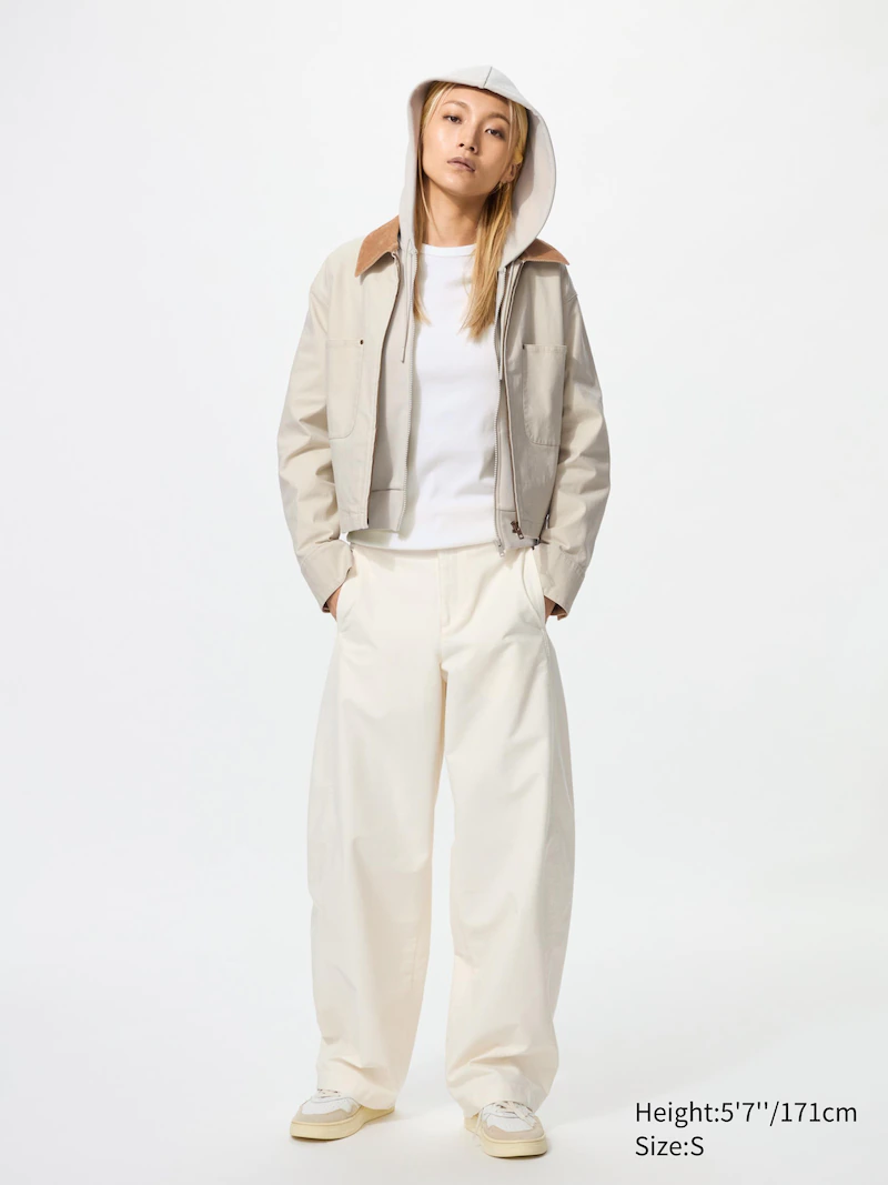 Брюки jersey barrel leg (длинные)