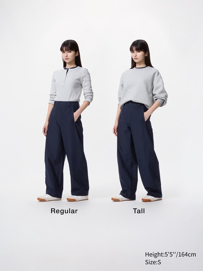 Брюки jersey barrel leg (длинные)