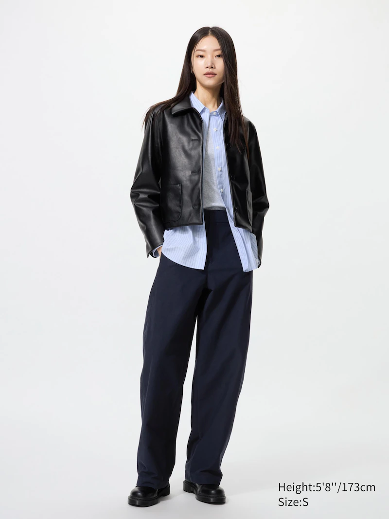 Брюки jersey barrel leg (длинные)