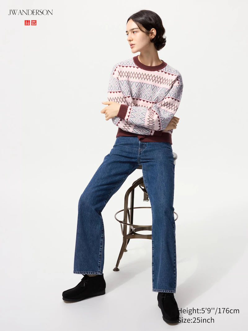 Джинсы прямого кроя