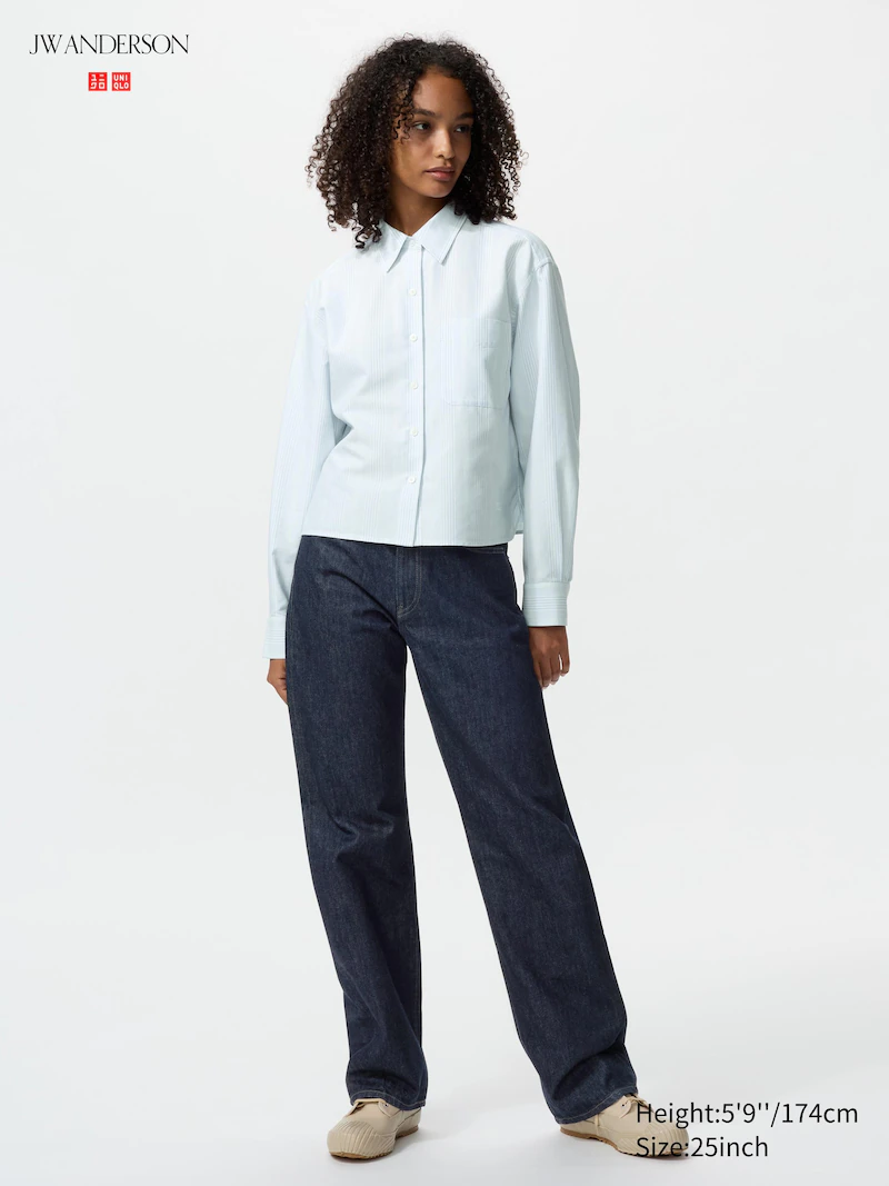 Джинсы прямого кроя long