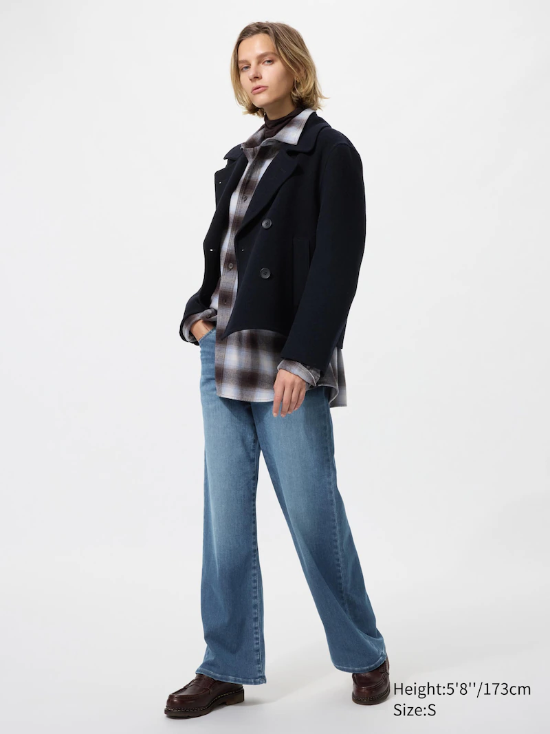 Джинсы широкие прямые ezy