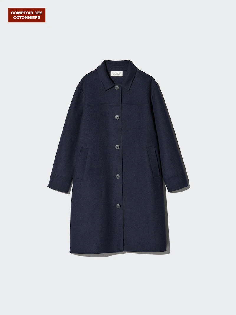 Пальто двухстороннее до колена