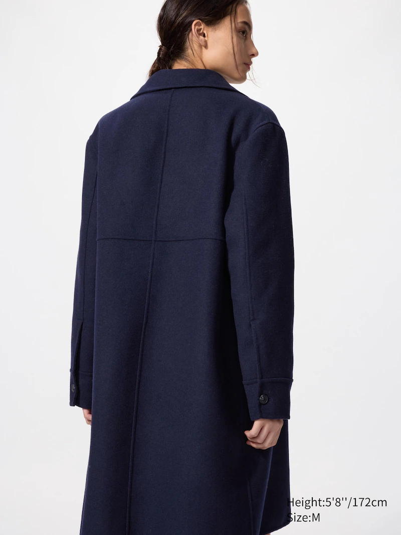 Пальто двухстороннее до колена