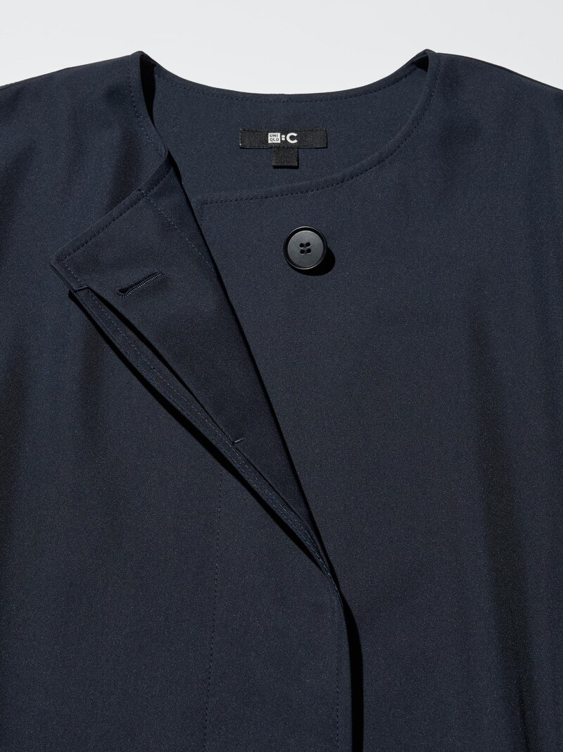 Пальто без воротника (relaxed)