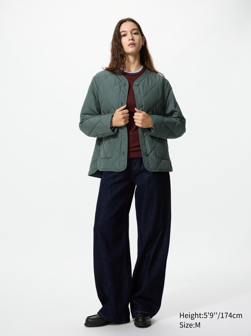 Пуховик без воротника puffertech