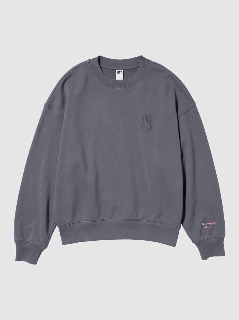 Свитшот с графическим принтом miffy in bloom ut