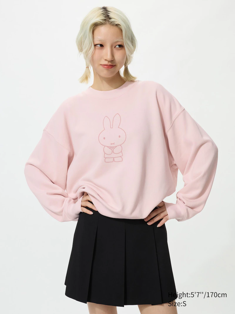 Толстовка с графическим принтом miffy в расцвете