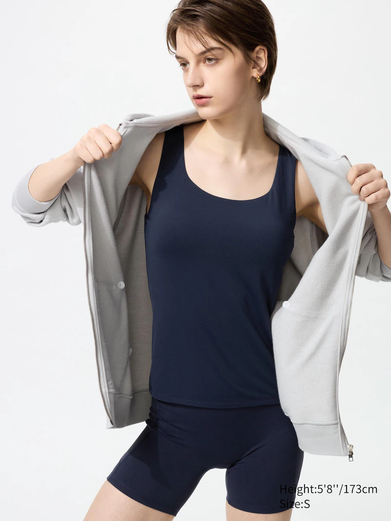 Майка-топ без рукавов airism