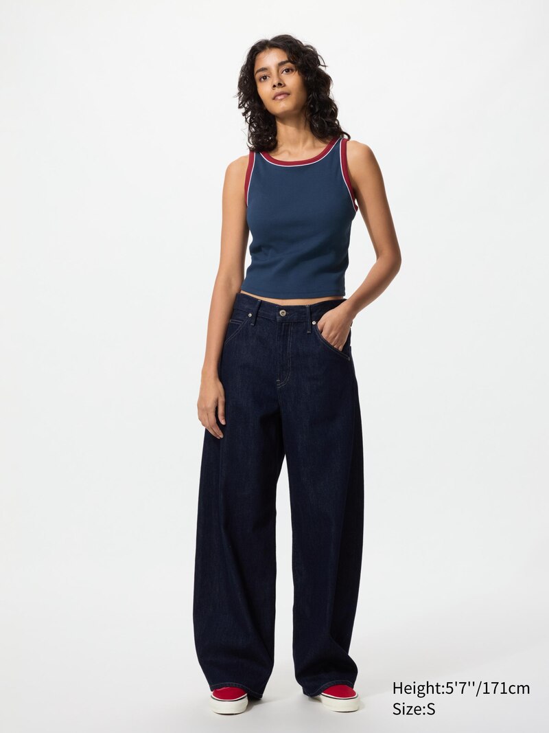 Ребристый укороченный топ-бра (ringer)