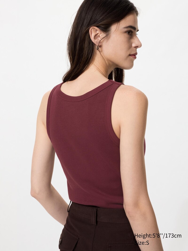 Топ-бра с ребристым узором (винный)